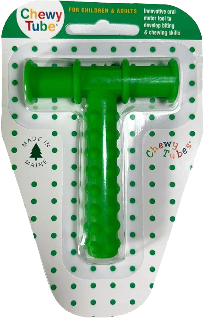 Green Chewy Tube (Knobbly)